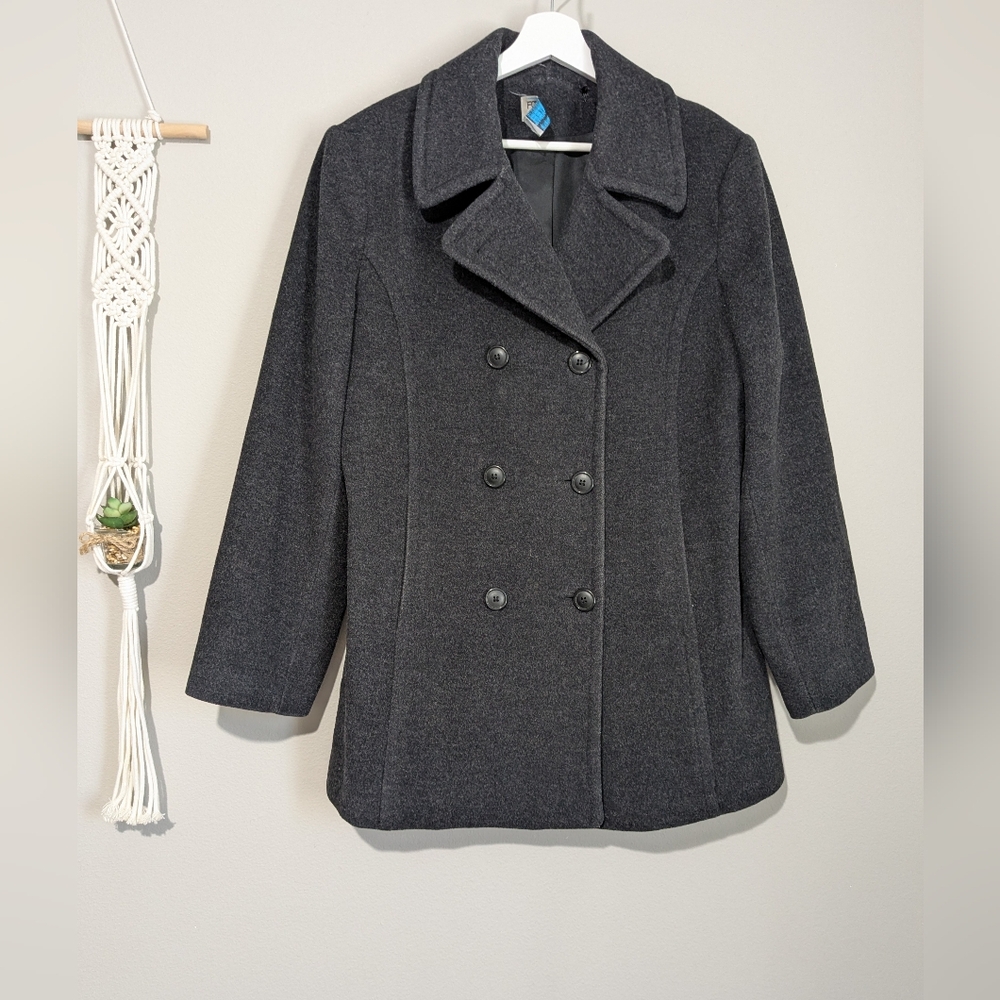 Vintage Forecaster of Boston Wool Double Breasted Peacoat 12